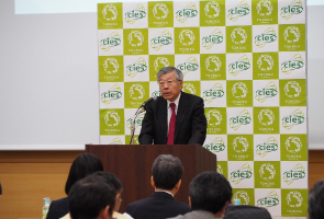 久間 和生 議員(内閣府 総合科学技術・イノベーション会議)による来賓挨拶