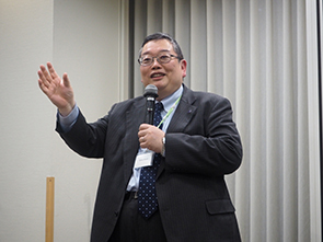 遠藤 哲郎 センター長(東北大学CIES)によるお礼の挨拶