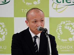 金子 忠利 研究振興局 基礎研究振興課 基礎研究推進室長(文部科学省)による来賓挨拶