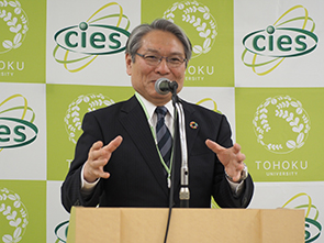 後藤 吉正 理事(科学技術振興機構)による来賓挨拶