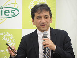 泉妻 宏治 技監(グローバルウェーハズ・ジャパン)による成果報告