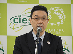 西條 正明 科学技術・学術政策局 産業連携・地域支援課長(文部科学省)による来賓挨拶